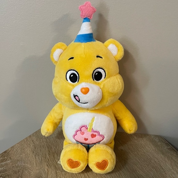 CARE BEARS Small Birthday Bear Plush Toy - Picture 2 of 8